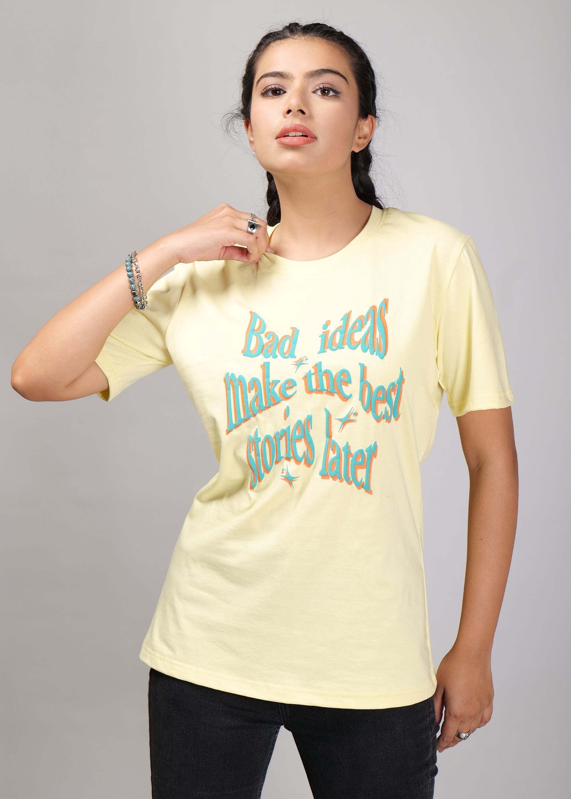 Women's Printed Pack of 3 T-shirt