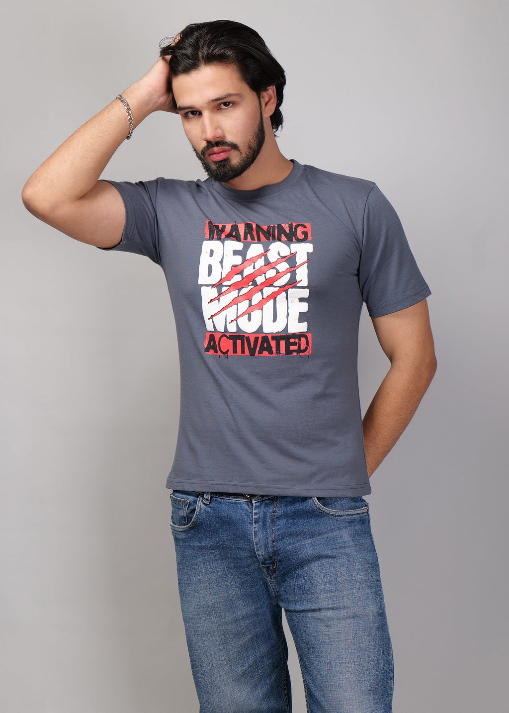 Men's Printed Pack of 3 T-shirt