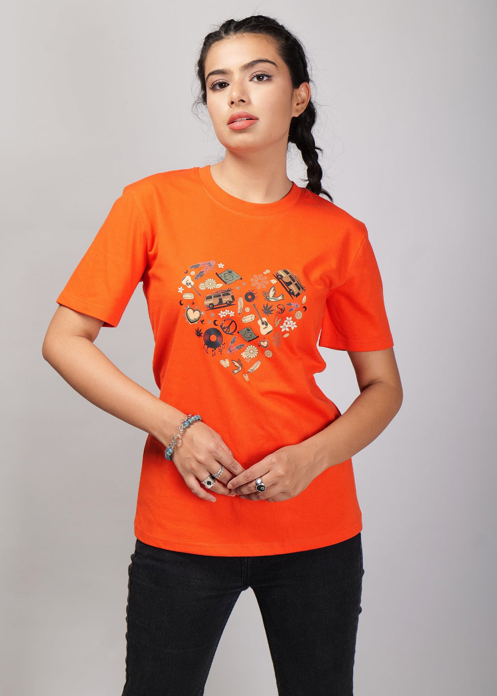 Women's Printed Pack of 3 T-shirt