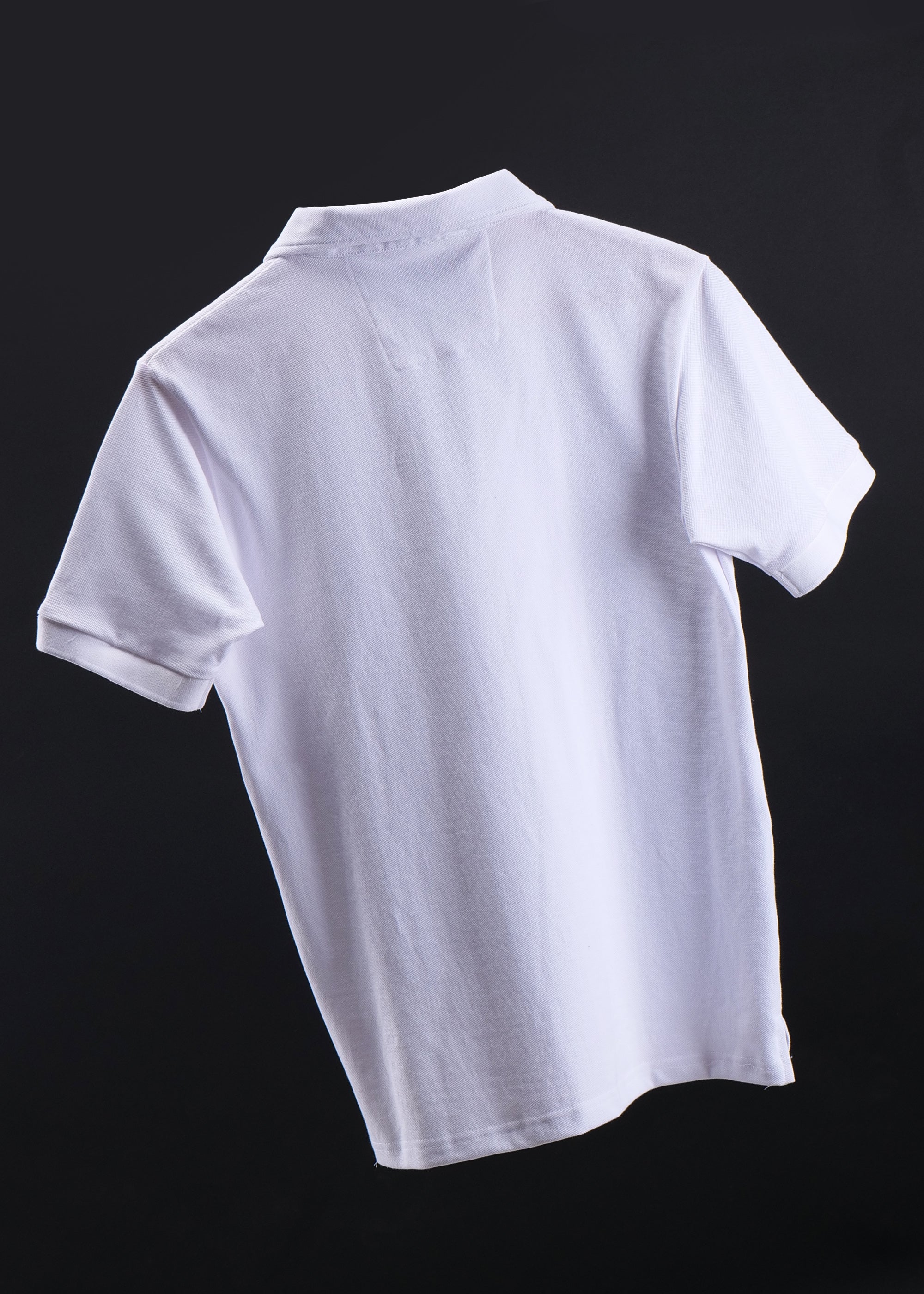 Men's Zipper Flex Polo T-shirt