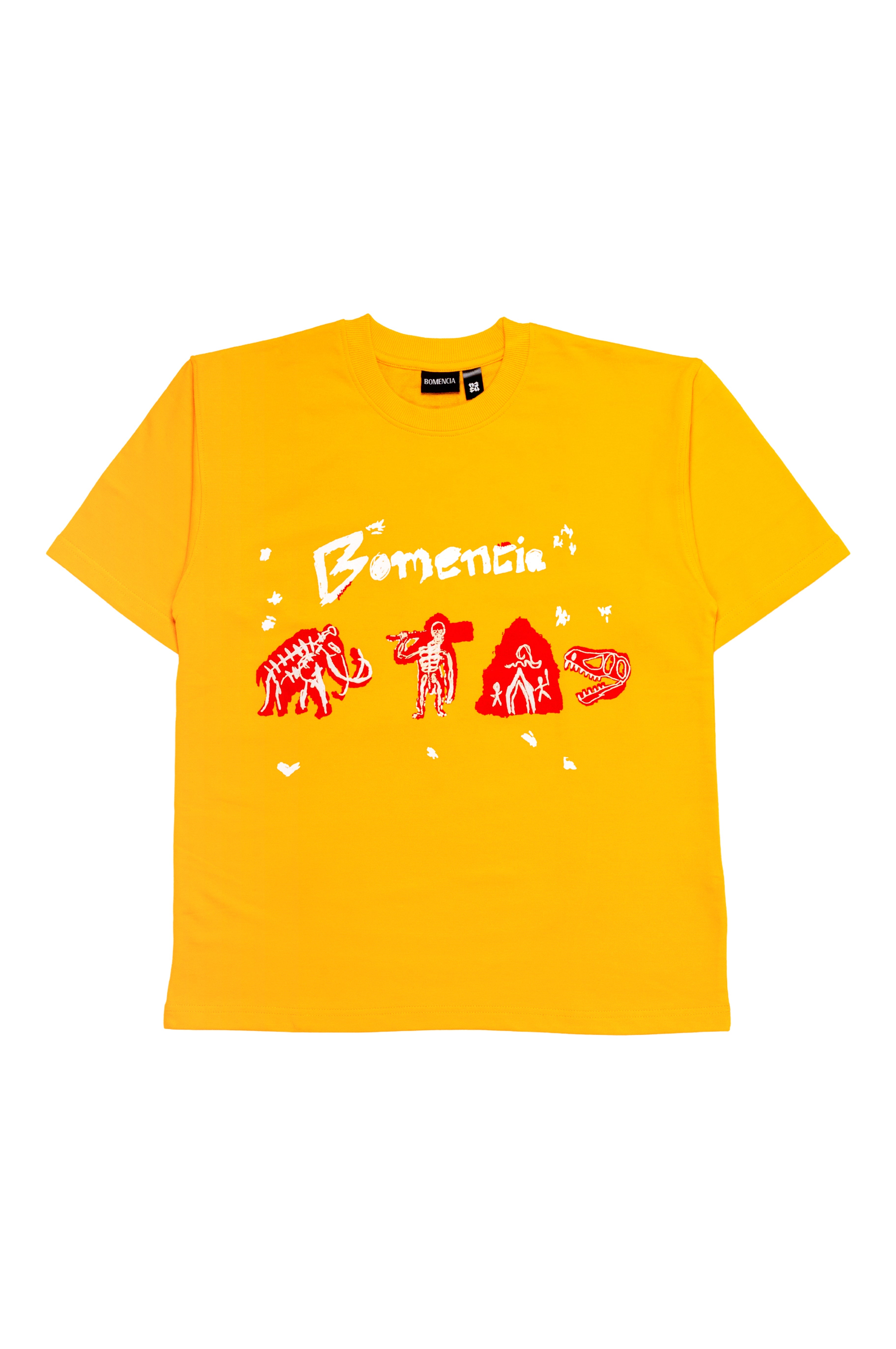 CAVEMAN CLAN ART T-SHIRT