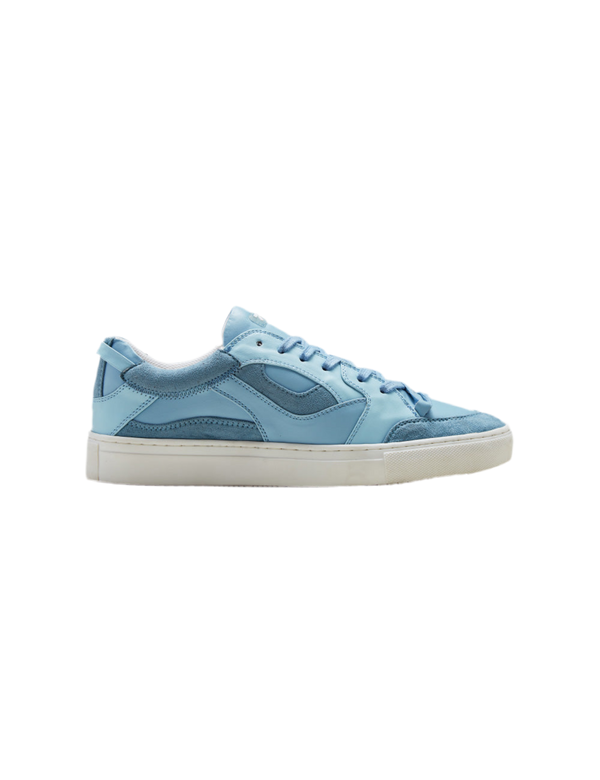 301 POWDER BLUE OVER PANELLED LOW-TOP SNEAKER