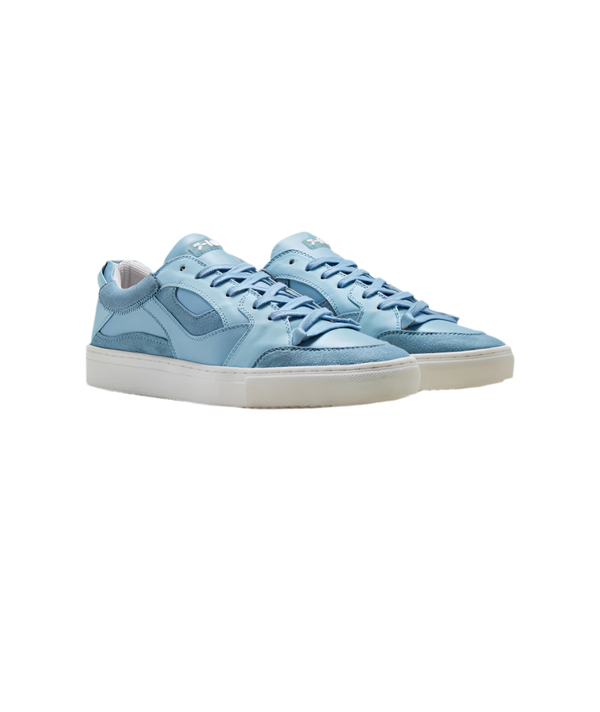 301 POWDER BLUE OVER PANELLED LOW-TOP SNEAKER