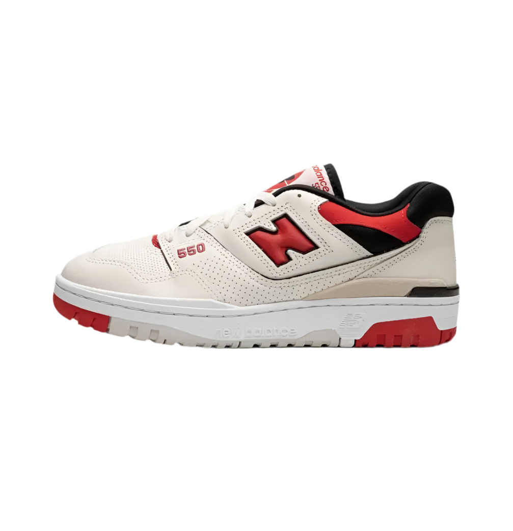 NEW BALANCE 550 SEA SALT TRUE RED