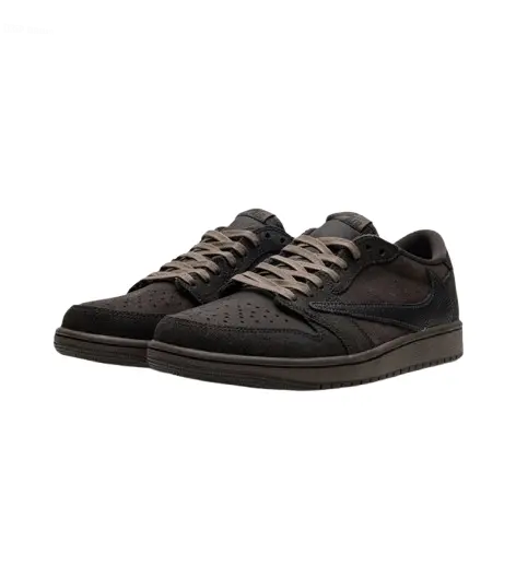 JORDAN 1 RETRO LOW OG SP TRAVIS SCOTT VELVET BROWN - Drip Dawn