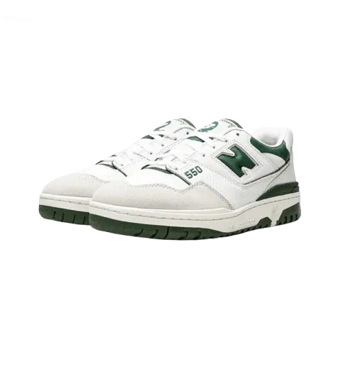 NEW BALANCE 550 WHITE GREEN - Drip Dawn