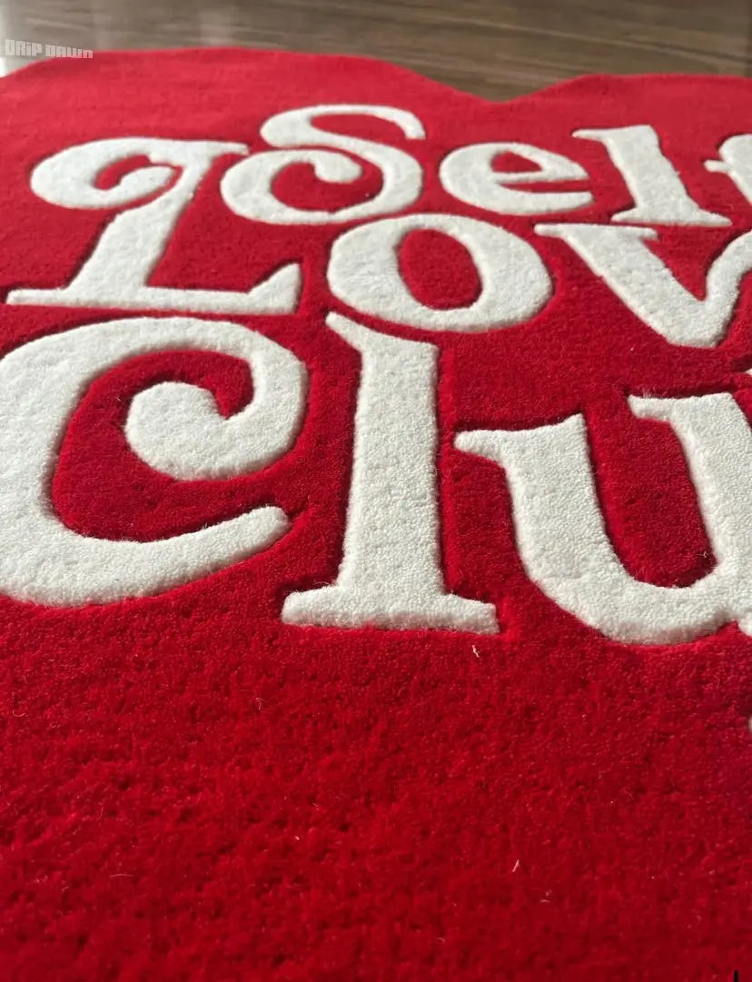 SELF LOVE CLUB RUG - Drip Dawn