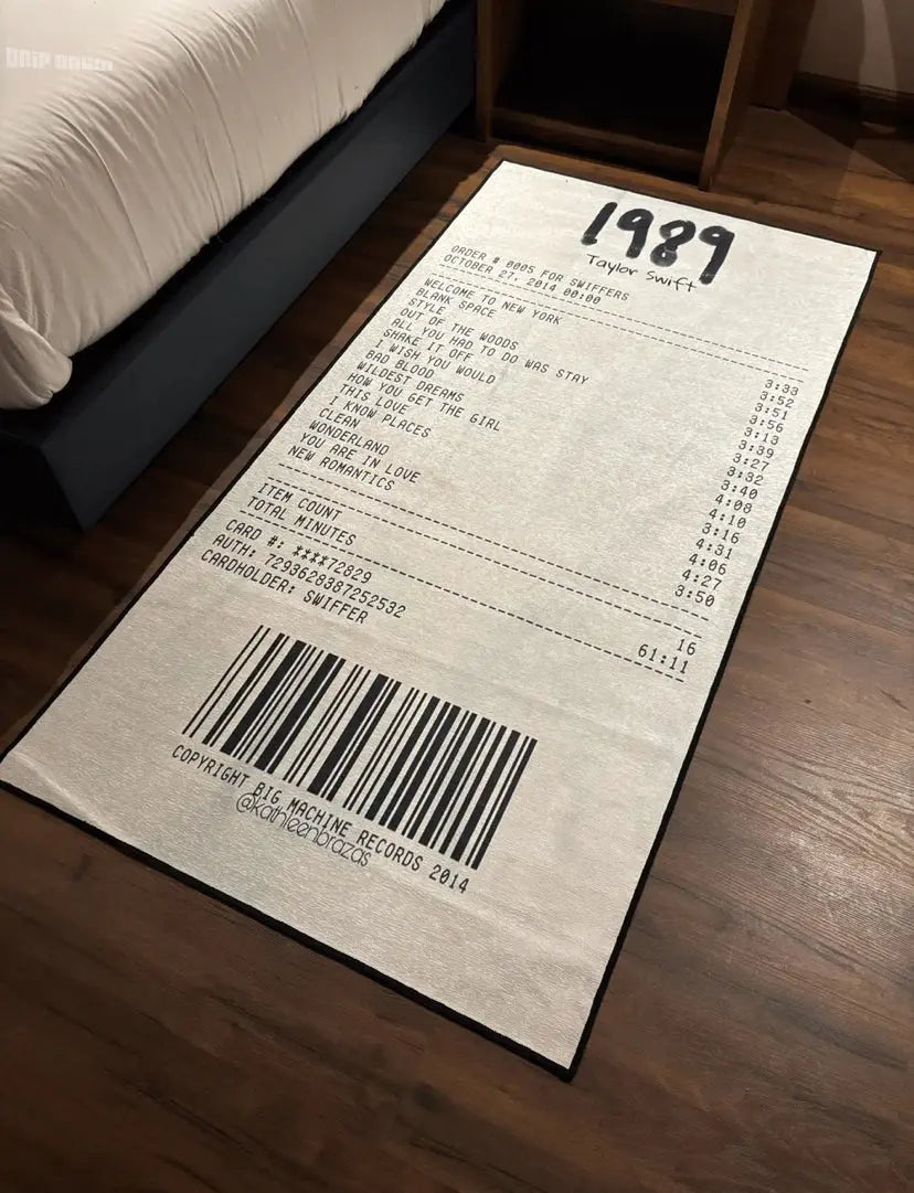 TAYLOR SWIFT ALBUM RUG - Drip Dawn