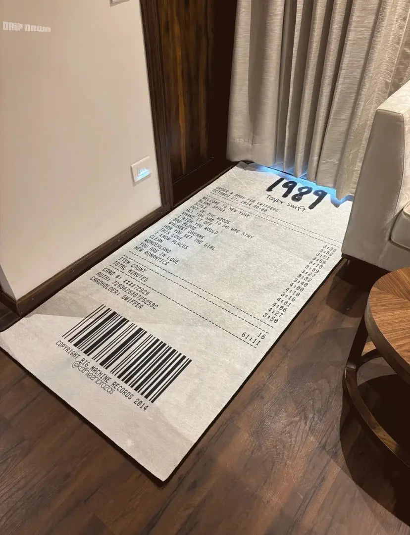 TAYLOR SWIFT ALBUM RUG - Drip Dawn